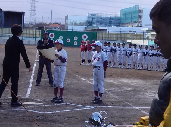 夢野球杯ジュニア野球大会（4年生以下）堂々準優勝！